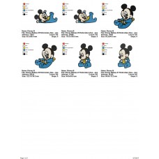 Package 3 Disney Babies 09 Embroidery Designs